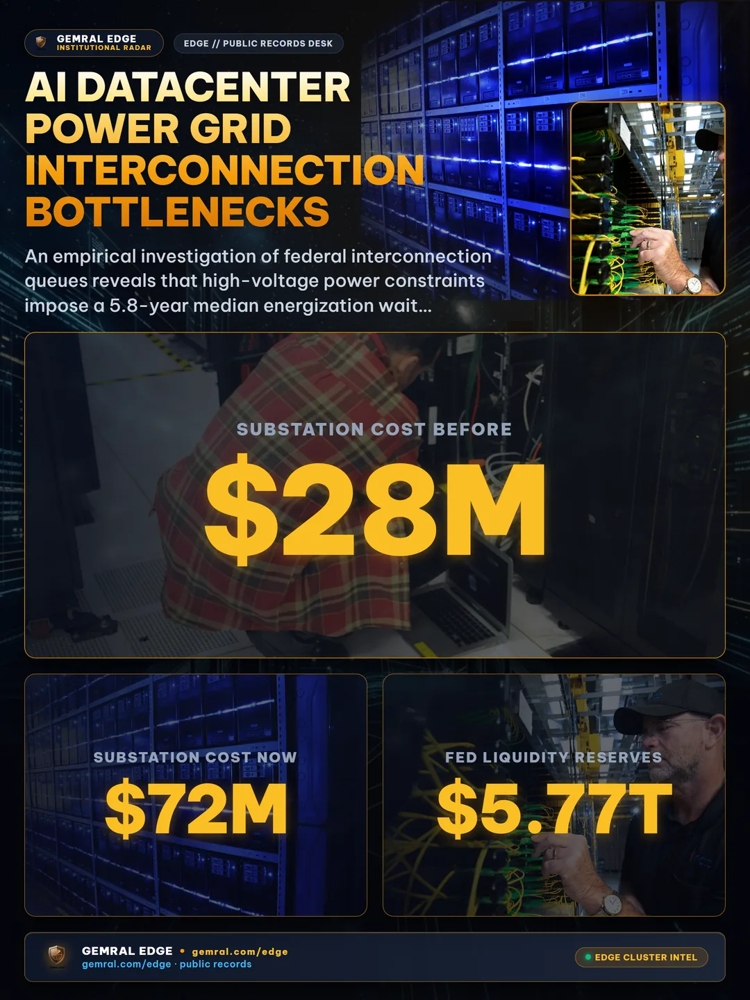 AI Datacenter Power Grid Interconnection Bottlenecks: How Substation Queues and High-Voltage Lead Times Are Constraining Enterprise Compute Deployments