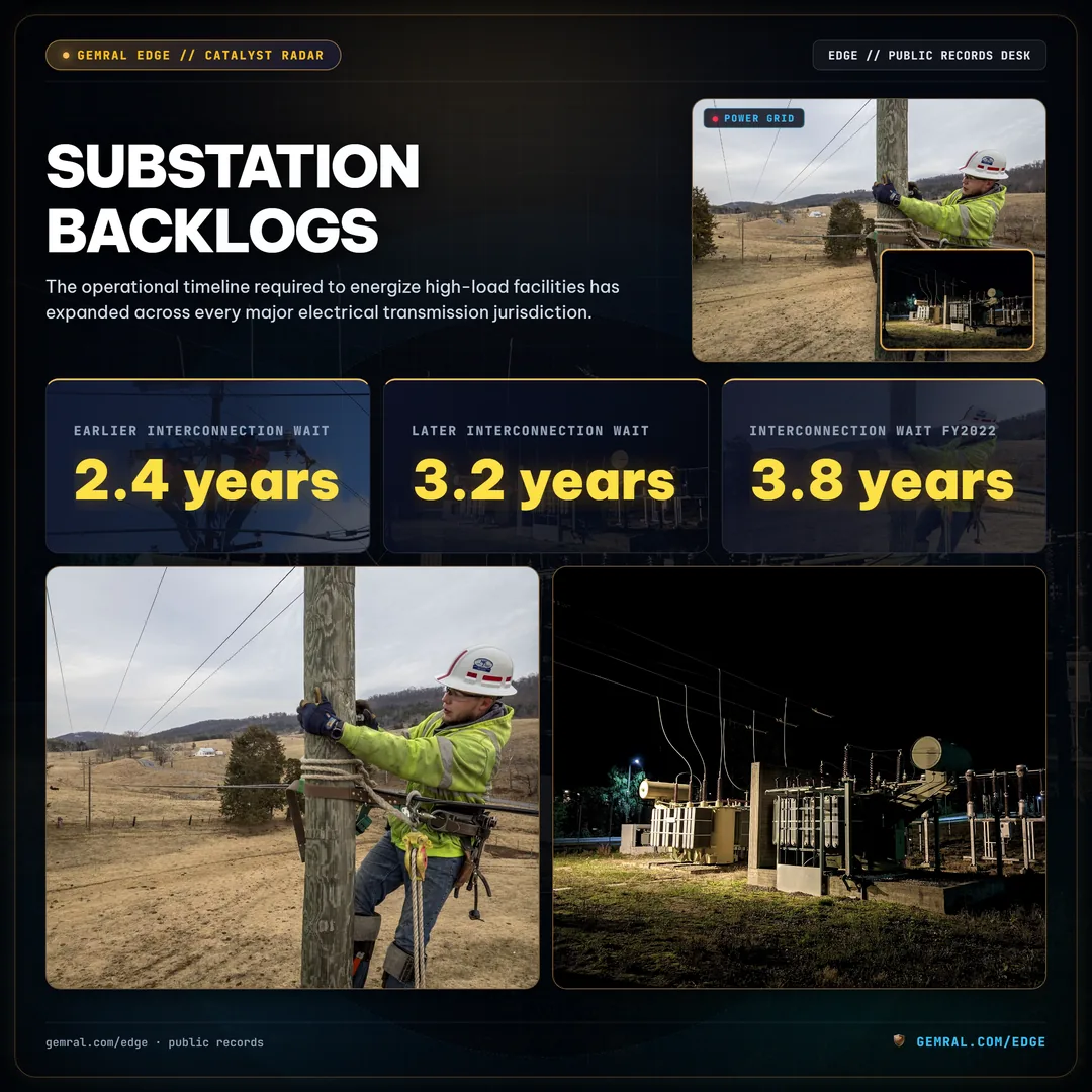 Substation Backlogs