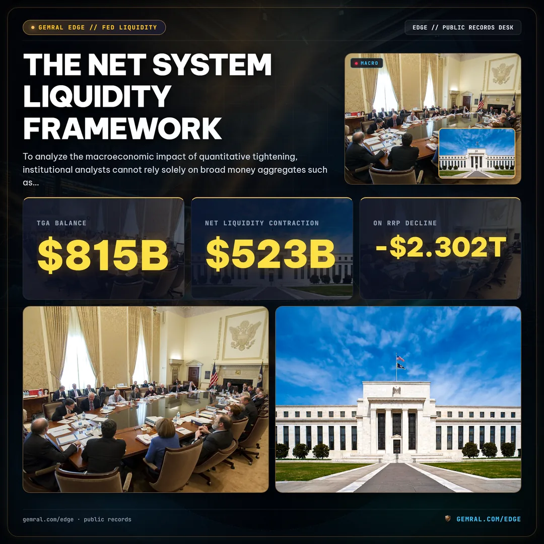 The Net System Liquidity Framework