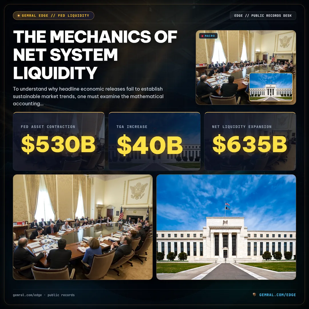 The Mechanics of Net System Liquidity