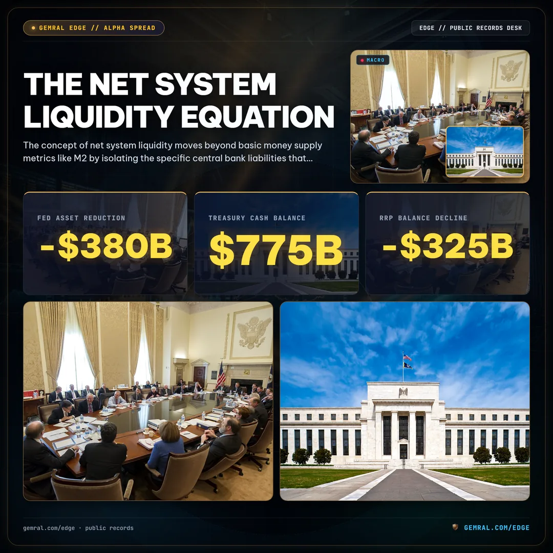 The Net System Liquidity Equation
