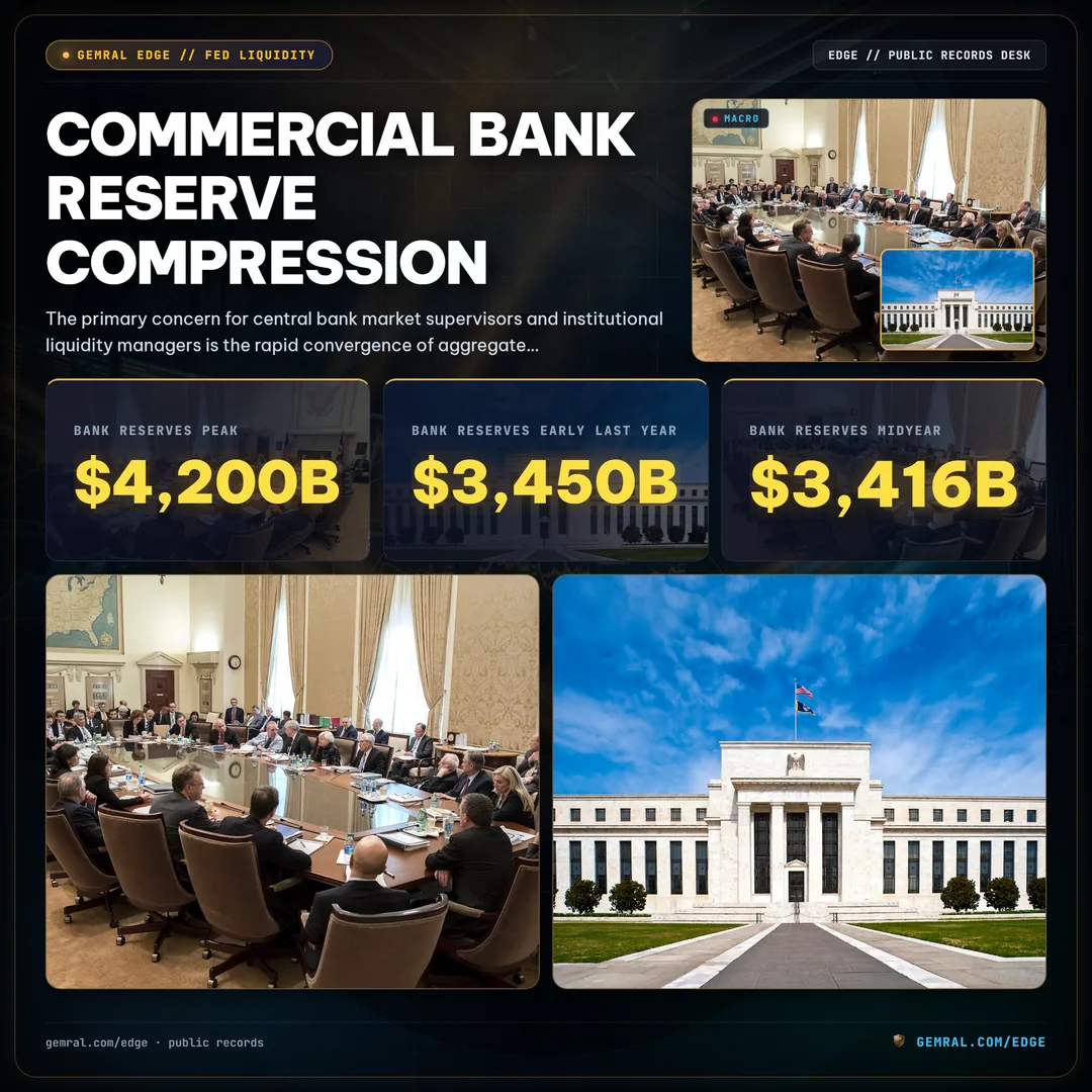 Commercial Bank Reserve Compression