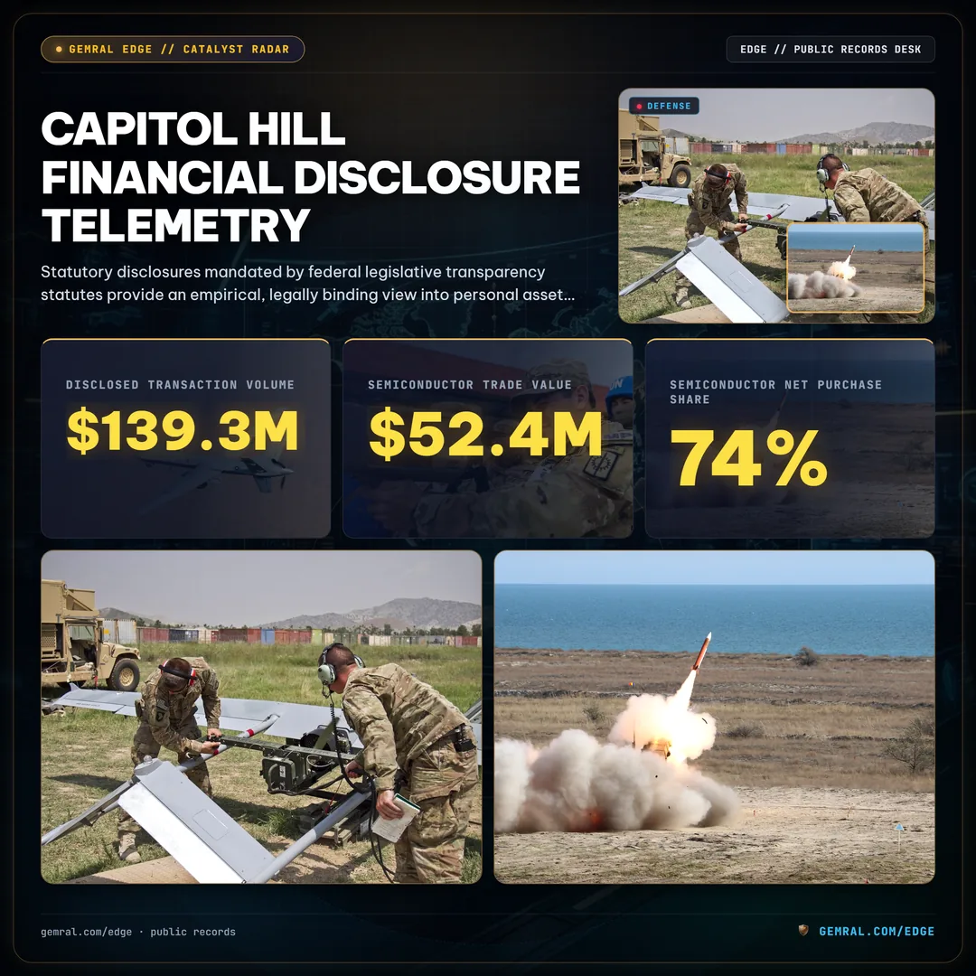 Capitol Hill Financial Disclosure Telemetry