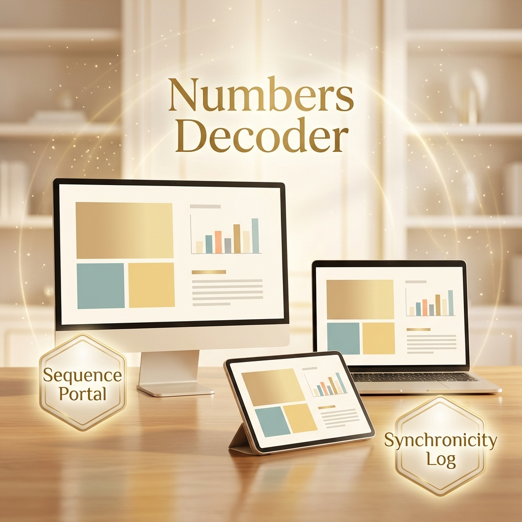 Angel Numbers Meaning Decoder & Daily Synchronicity Signs Journal