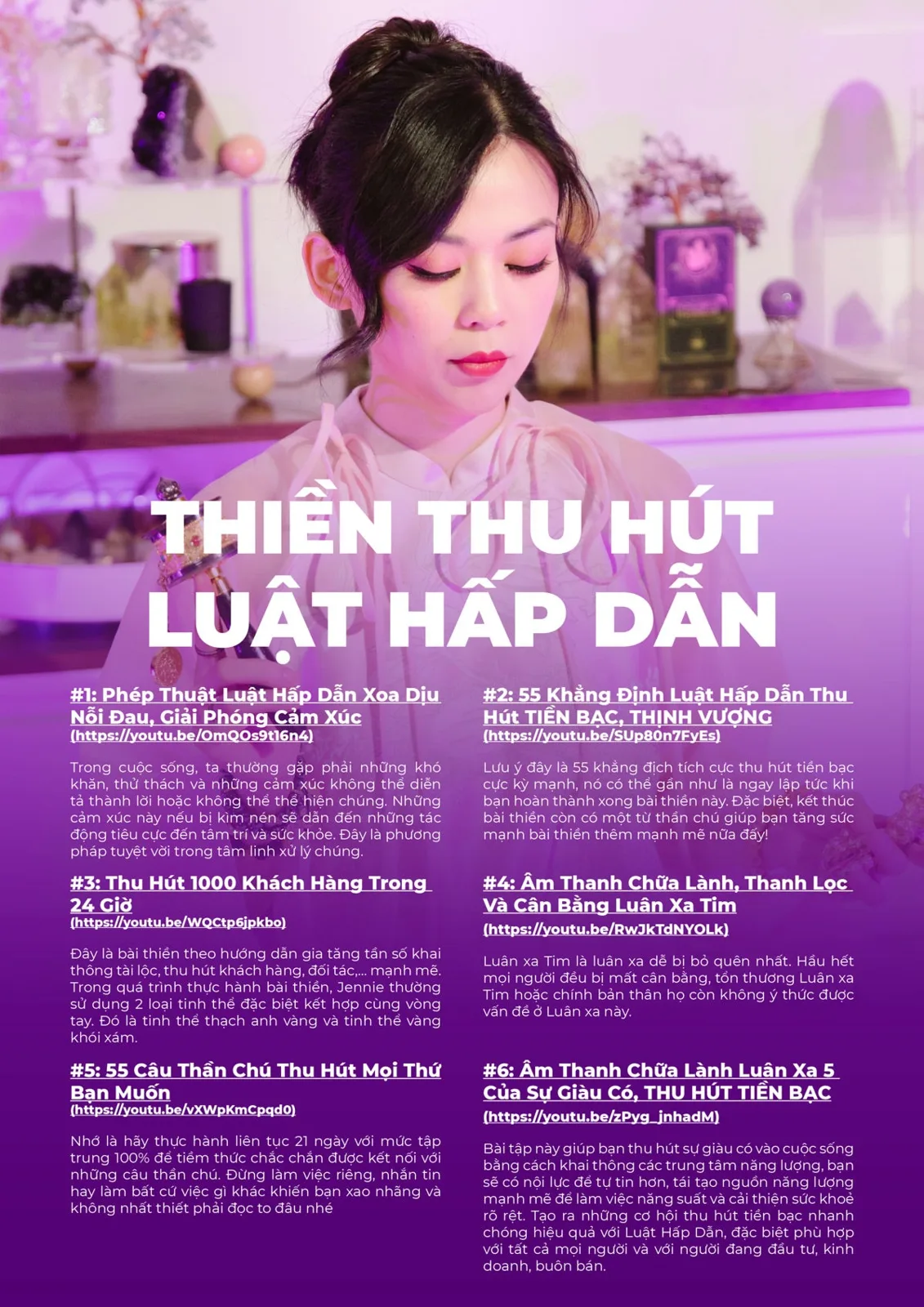 Jennie uyen chu yinyang masters đá thạch anh năng lượng luật hấp dẫn