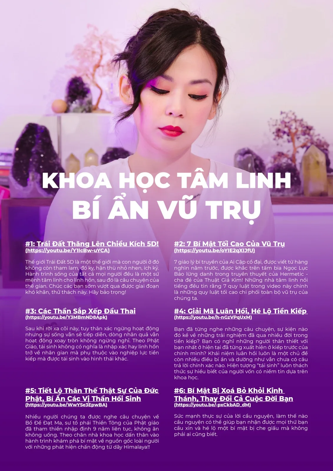 Jennie uyen chu yinyang masters đá thạch anh năng lượng luật hấp dẫn