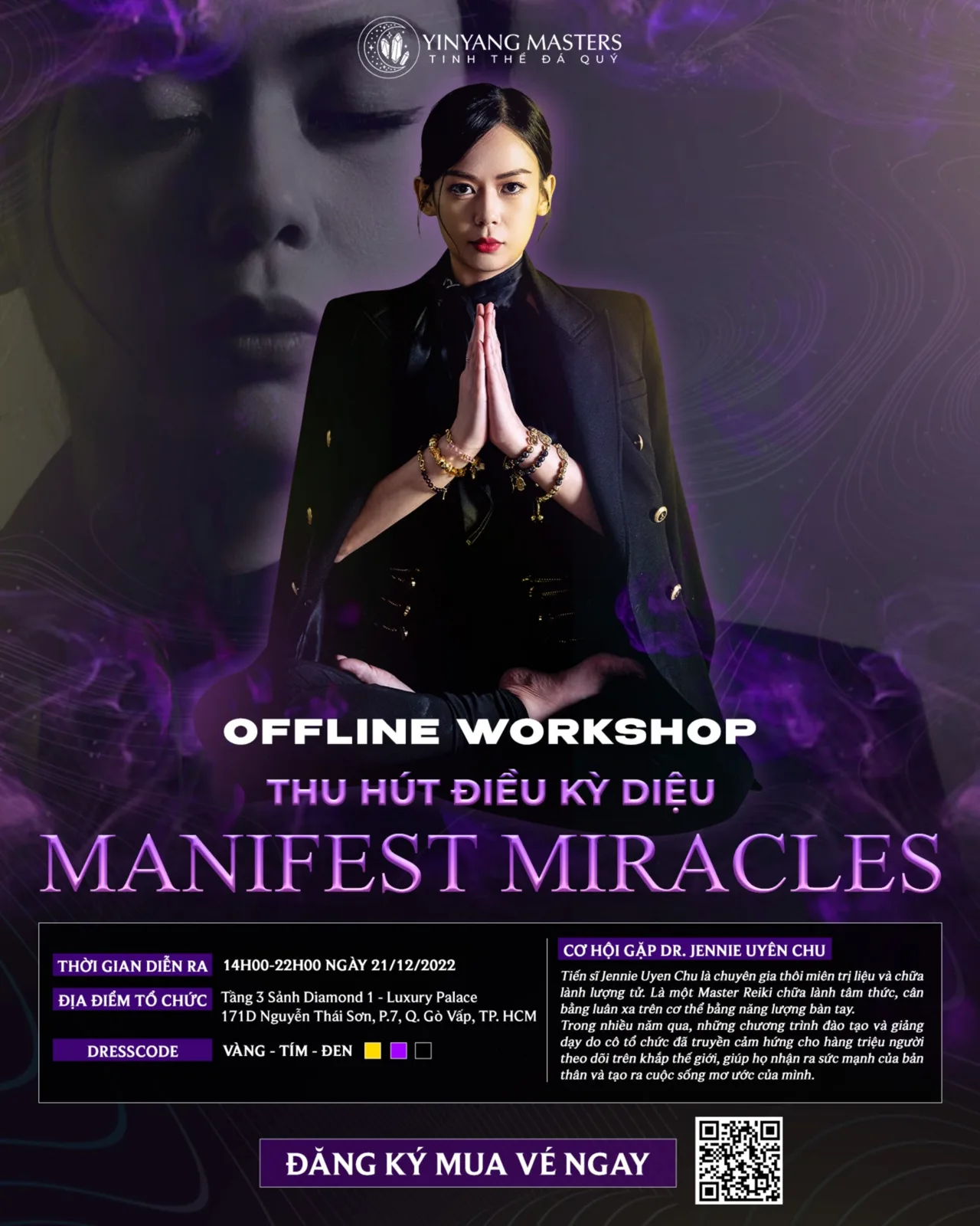 Jennie uyen chu yinyang masters đá thạch anh năng lượng luật hấp dẫn