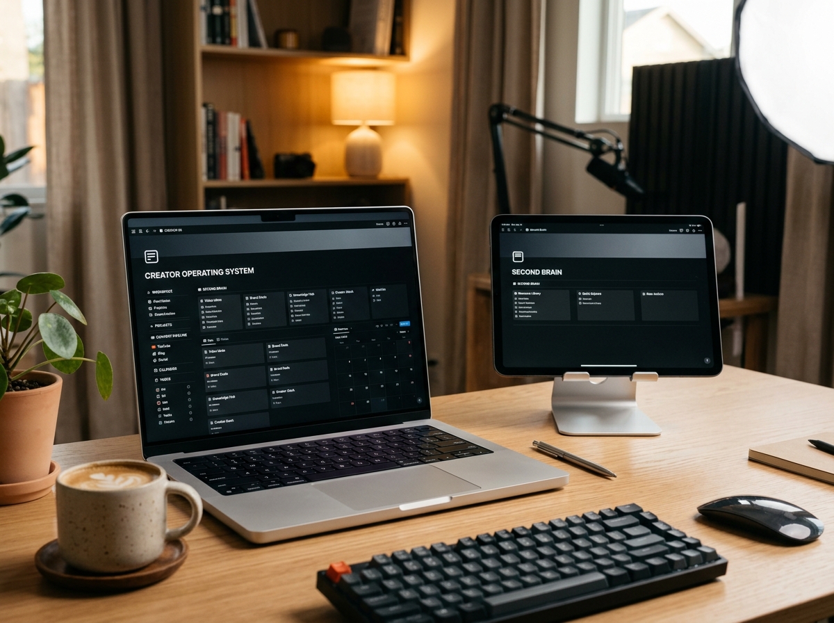 Content Creator Operating System & Second Brain Pipeline