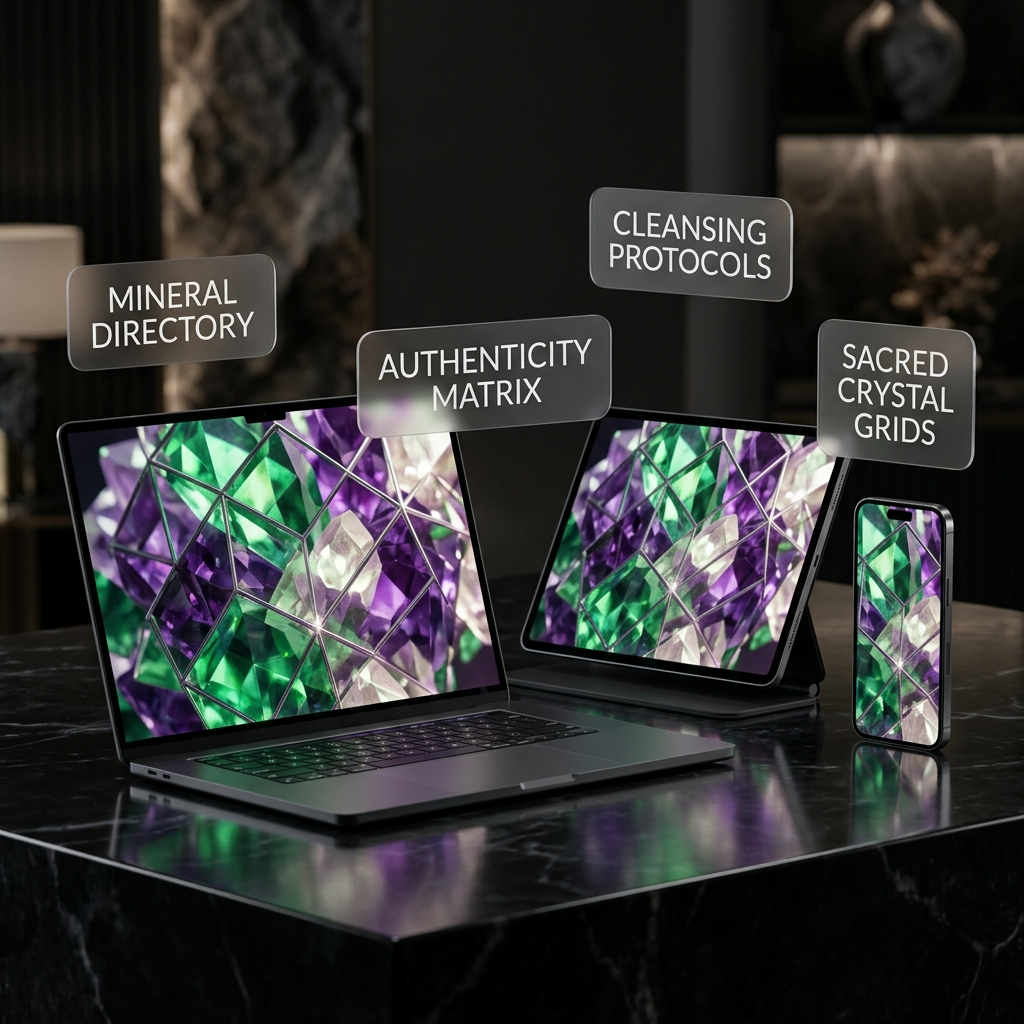 Crystal Meaning & Mineral Frequency Guide (Moldavite Authenticity Edition)
