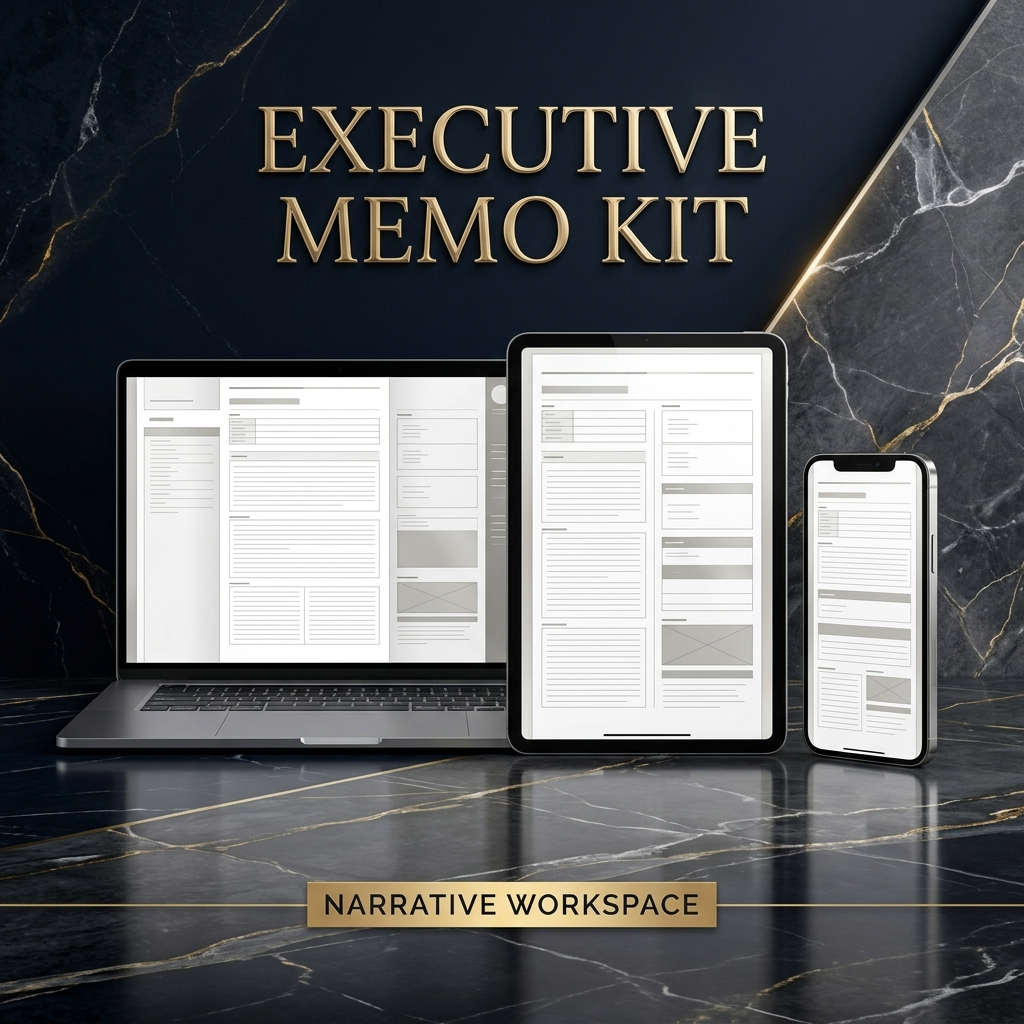 Executive Narrative Memo & Two-Pizza Team Operating Kit