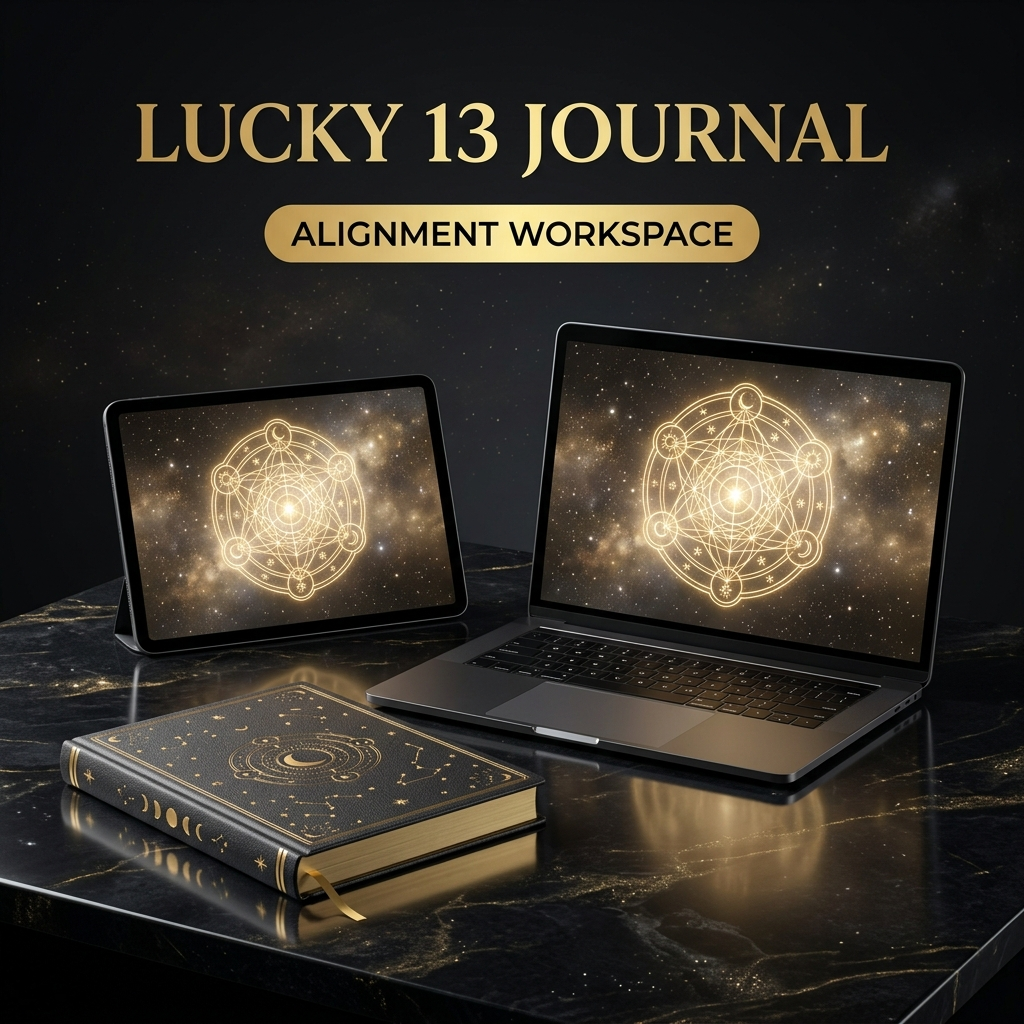 Lucky 13 Alignment Journal & Easter Egg Manifestation Kit