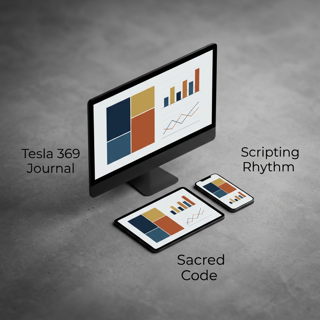 Nikola Tesla 369 Sacred Code Manifestation Journal & Scripting Workbook
