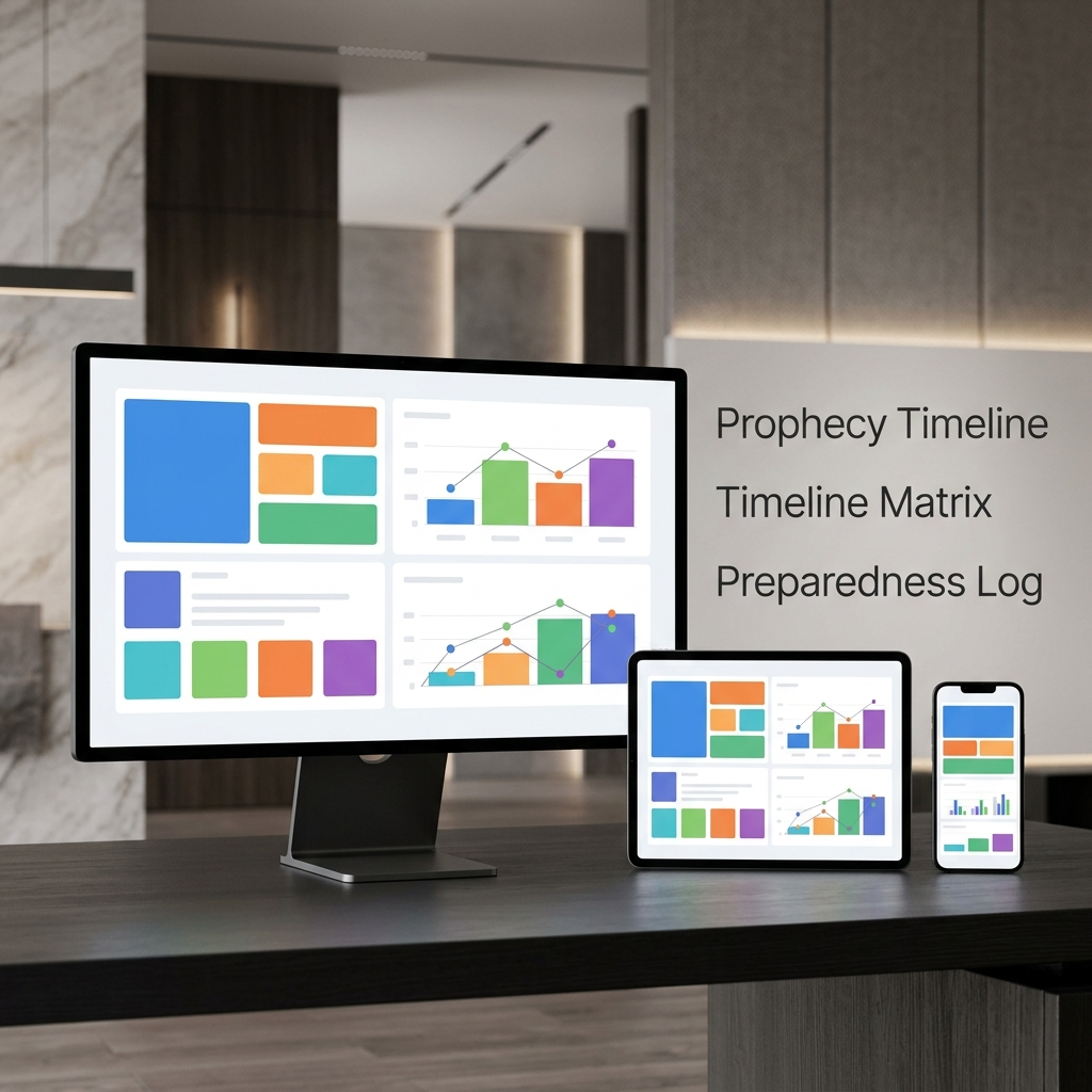 Planetary Prophecy Timeline & Spiritual Preparedness Workbook