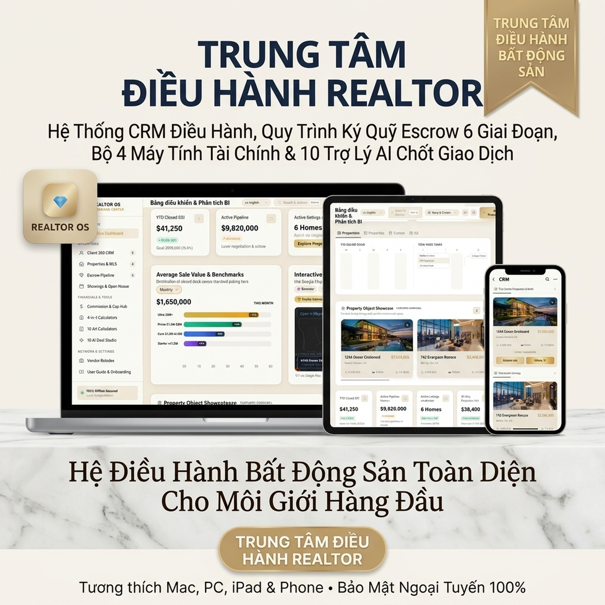 Sổ Kế Hoạch Hàng Ngày & Đo Lường Mục Tiêu Môi Giới