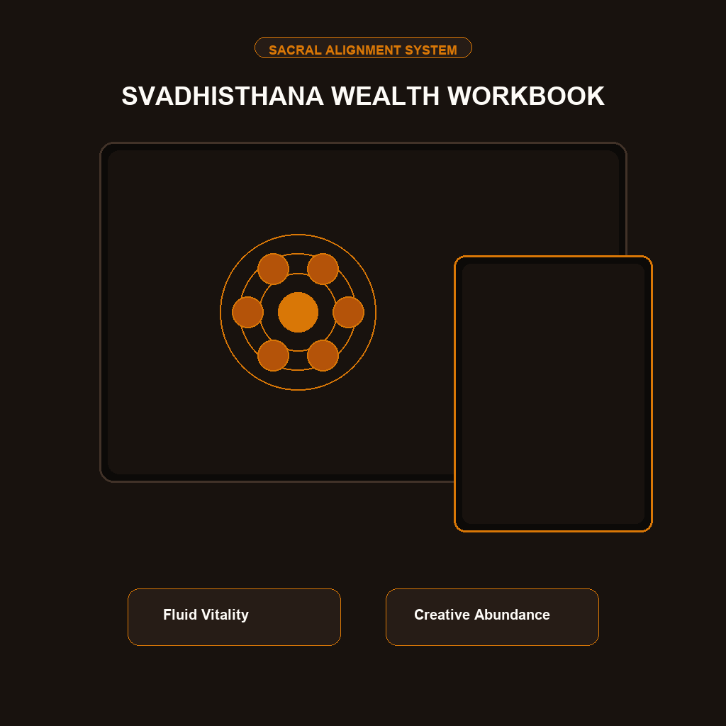 Sacral Chakra Svadhisthana Passion Awakening & Emotional Wealth Flow Workbook
