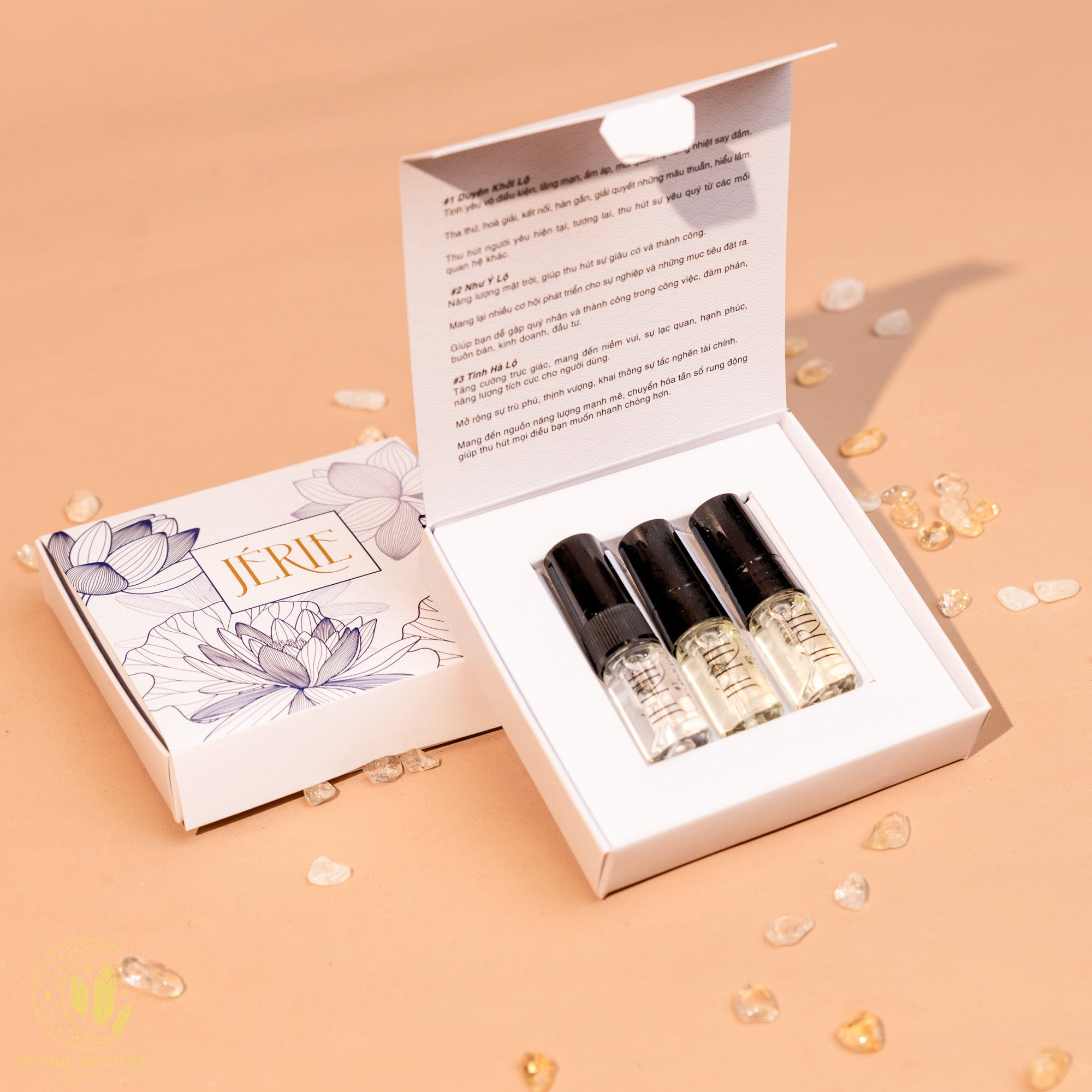 Three Realms — JERIE Energy Perfume Oil Trio