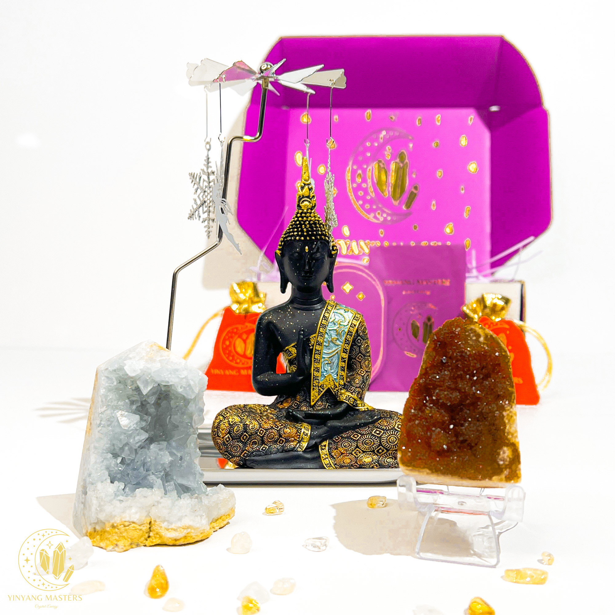 Set Thanh Tâm Thạch — Tịnh Hóa Thân Tâm, Giải Nghiệp Bình An