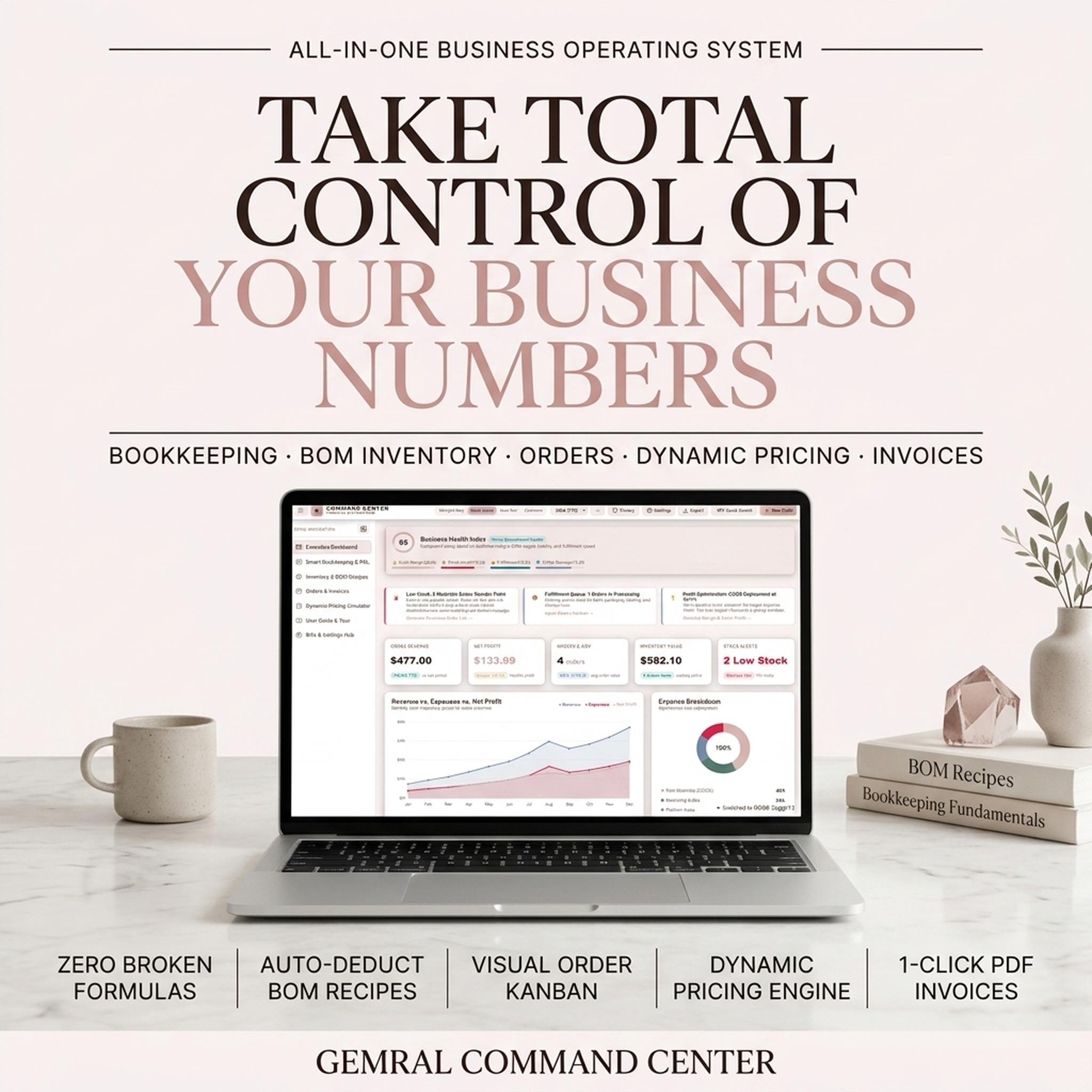 Small Business Command Center & Inventory Bookkeeping