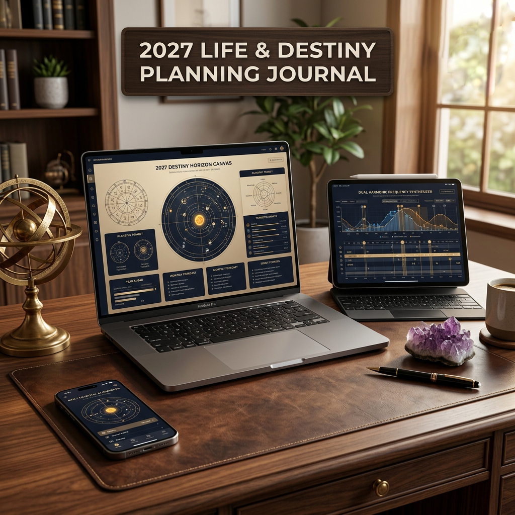 2027 Life & Destiny Planning Journal: Interactive Astrology & Prophecy OS