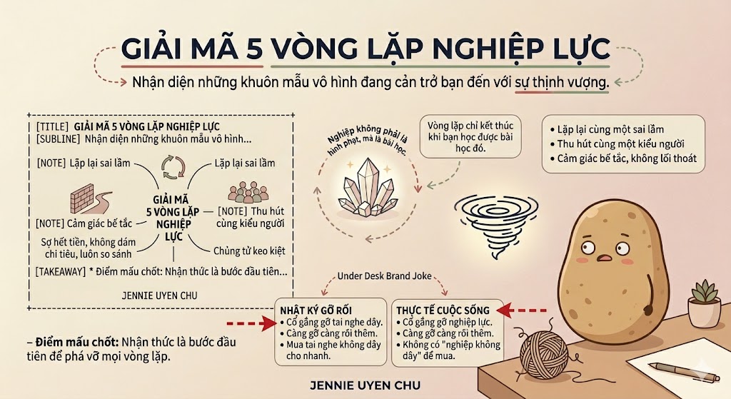 Ebook GIẢI MÃ 5 VÒNG LẶP NGHIỆP LỰC