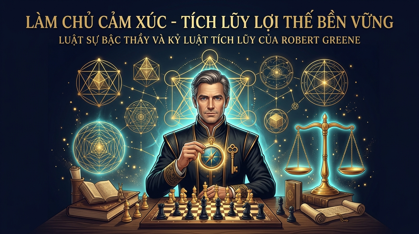 Làm Chủ Cảm Xúc Và Kỷ Luật Tích Lũy Robert Greene