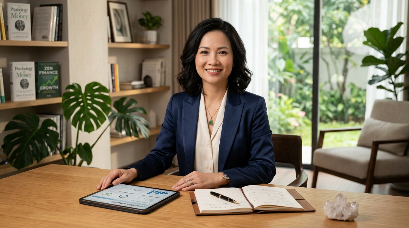Jennie Uyên Chu — Chuyên gia cố vấn tâm lý tài chính và phương pháp giao dịch tần số