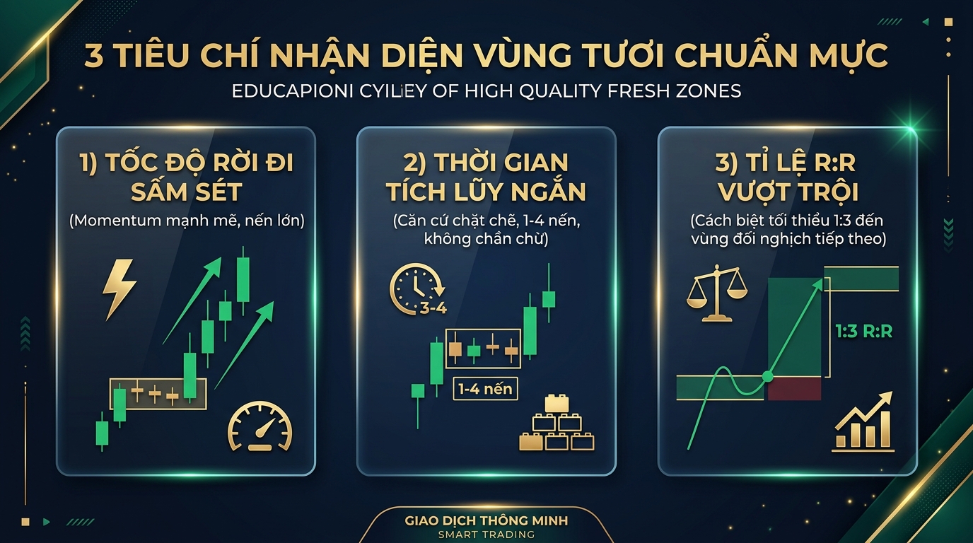 3 Tiêu chí nhận diện Vùng Tươi chuẩn mực