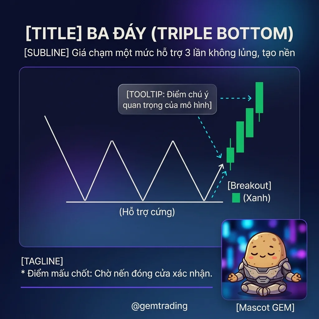 Ba Đáy (Triple Bottom)