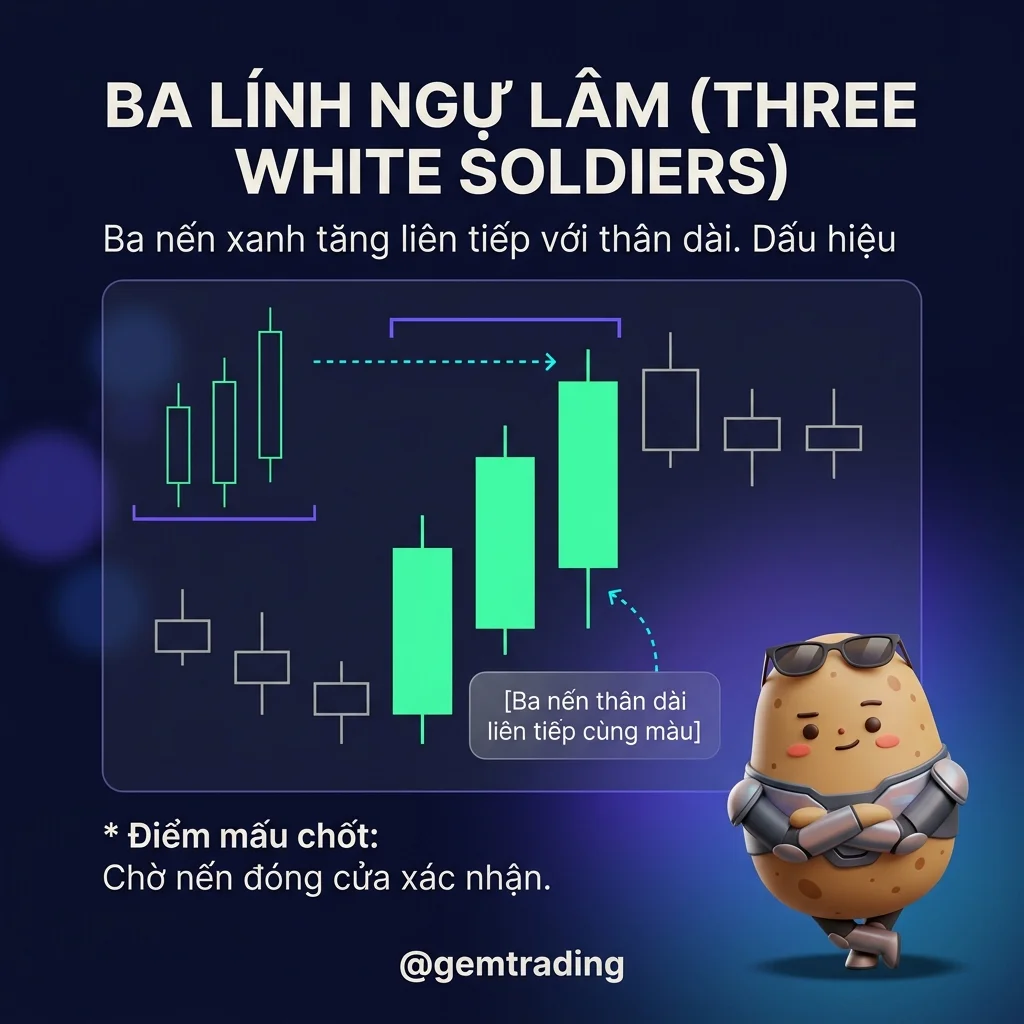 Ba Lính Ngự Lâm (Three White Soldiers)