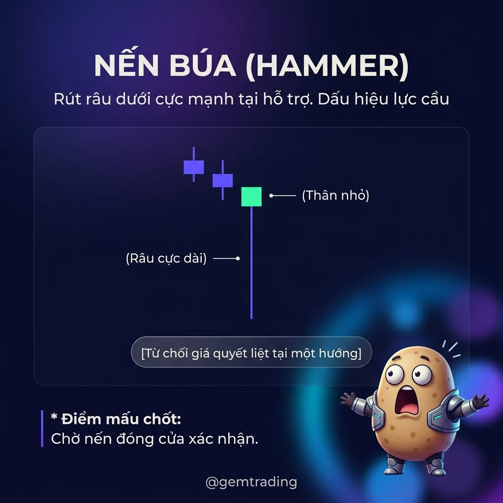 Nến Búa (Hammer)