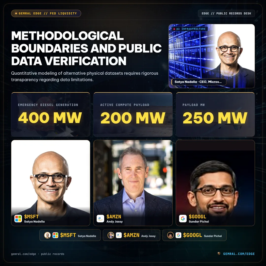 Methodological Boundaries and Public Data Verification
