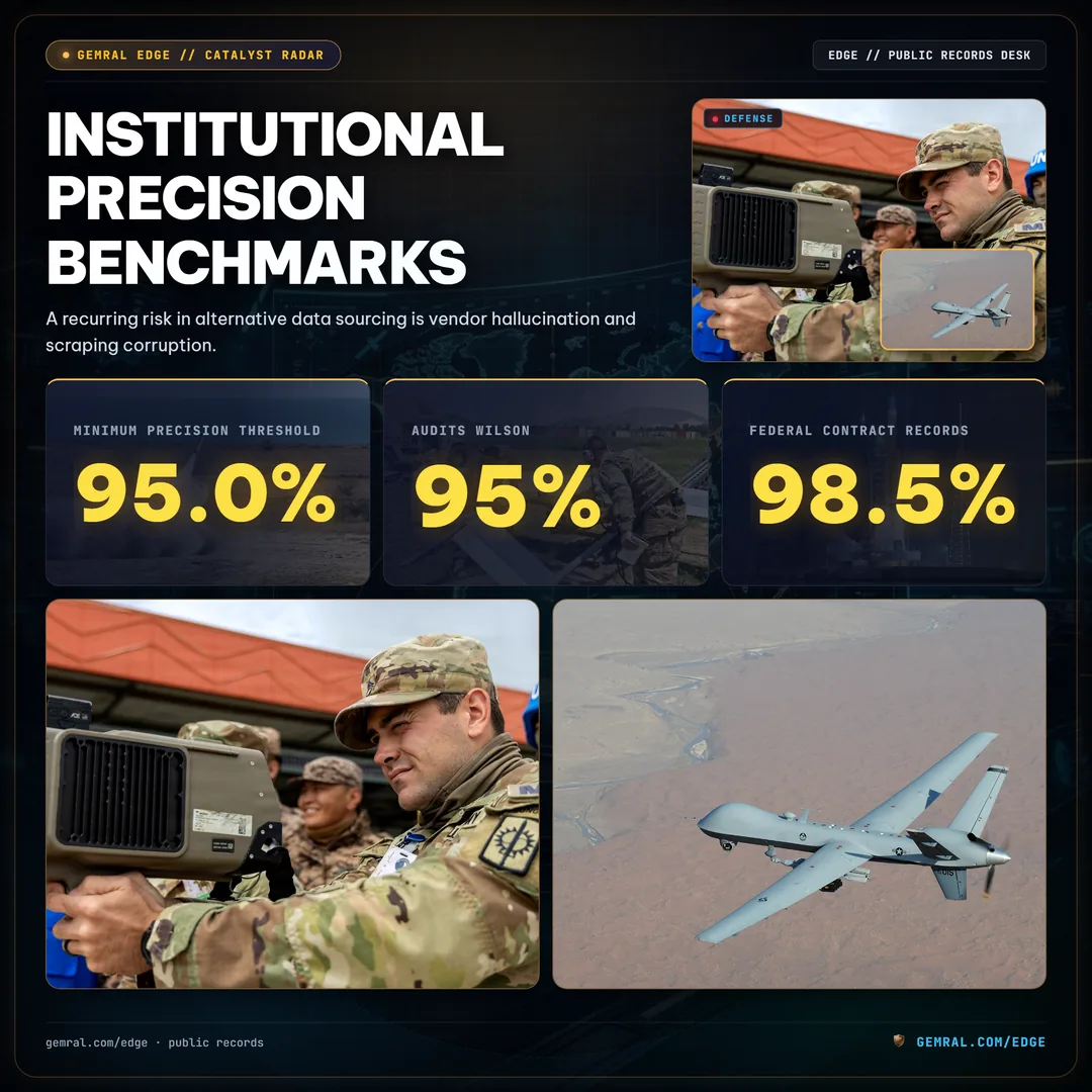 Institutional Precision Benchmarks