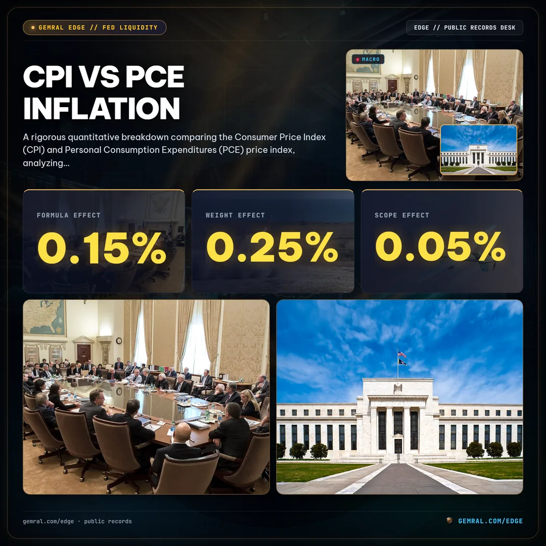 CPI vs PCE Inflation