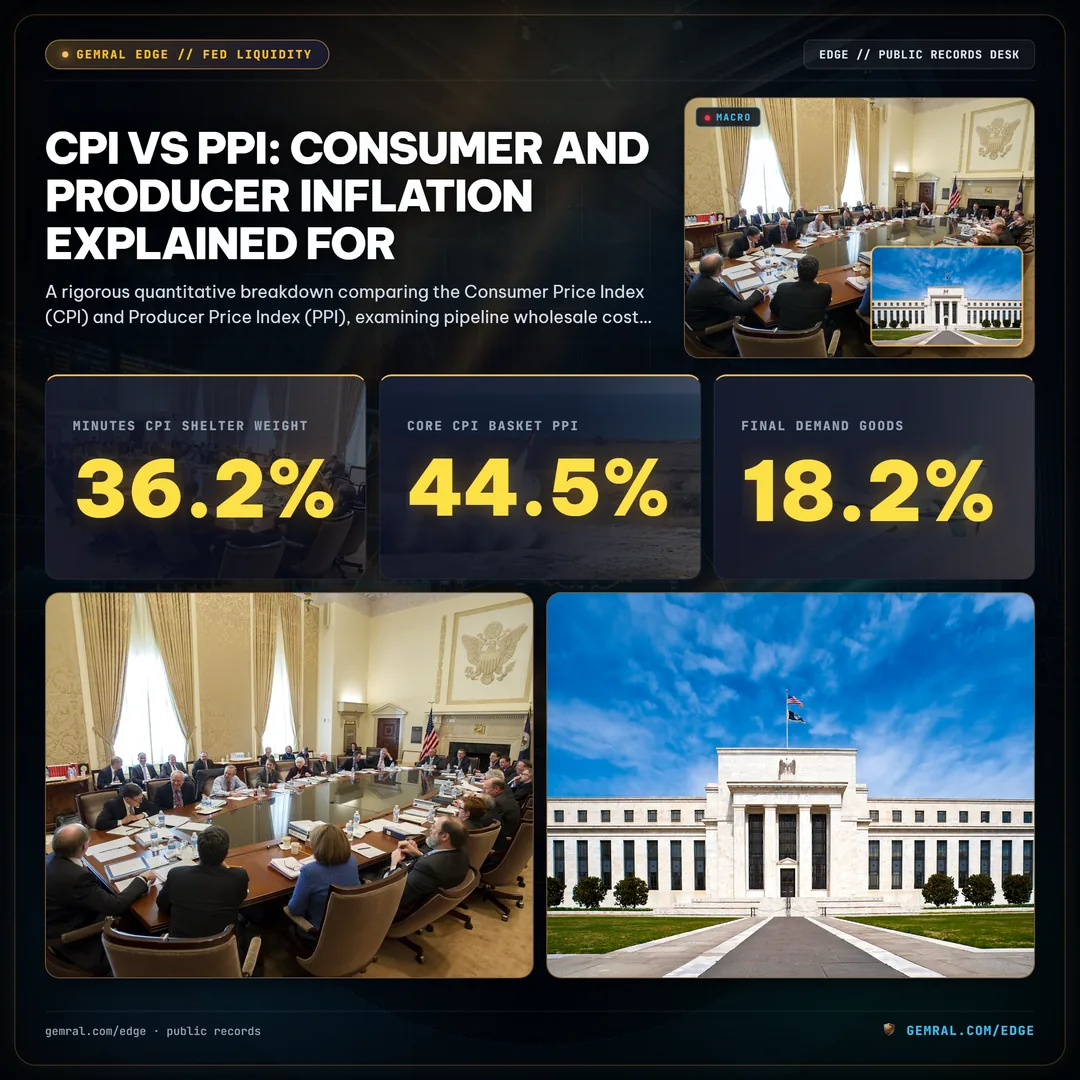 CPI vs PPI: Consumer and Producer Inflation Explained for Markets