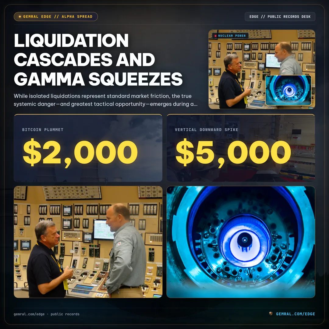 Liquidation Cascades and Gamma Squeezes