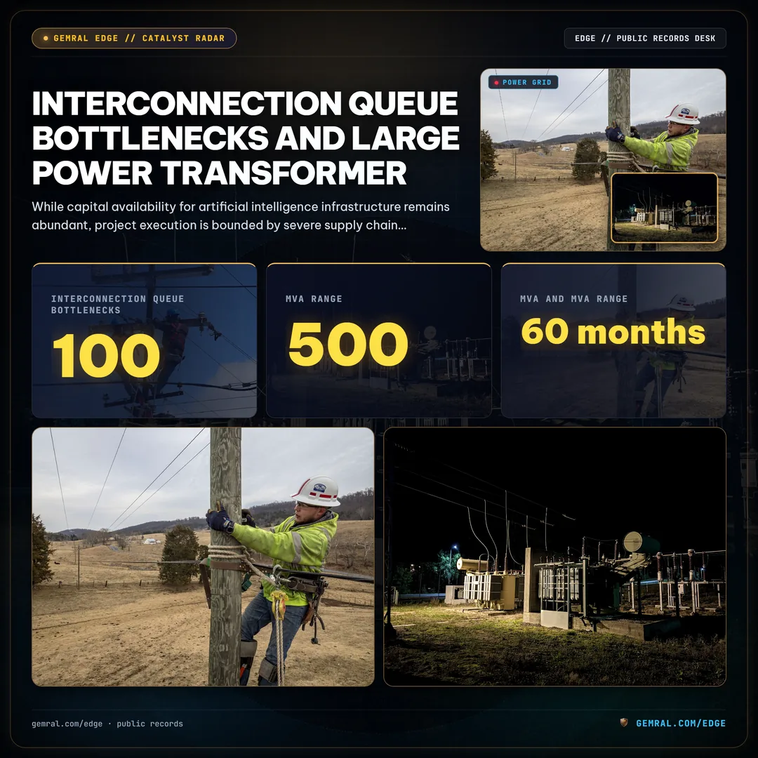 Interconnection Queue Bottlenecks and Large Power Transformer