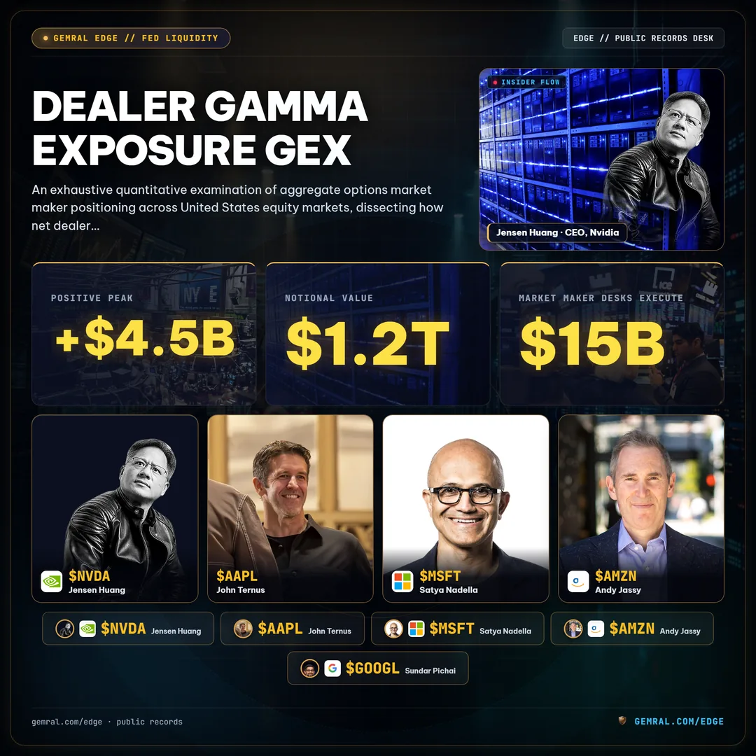 Dealer Gamma Exposure GEX