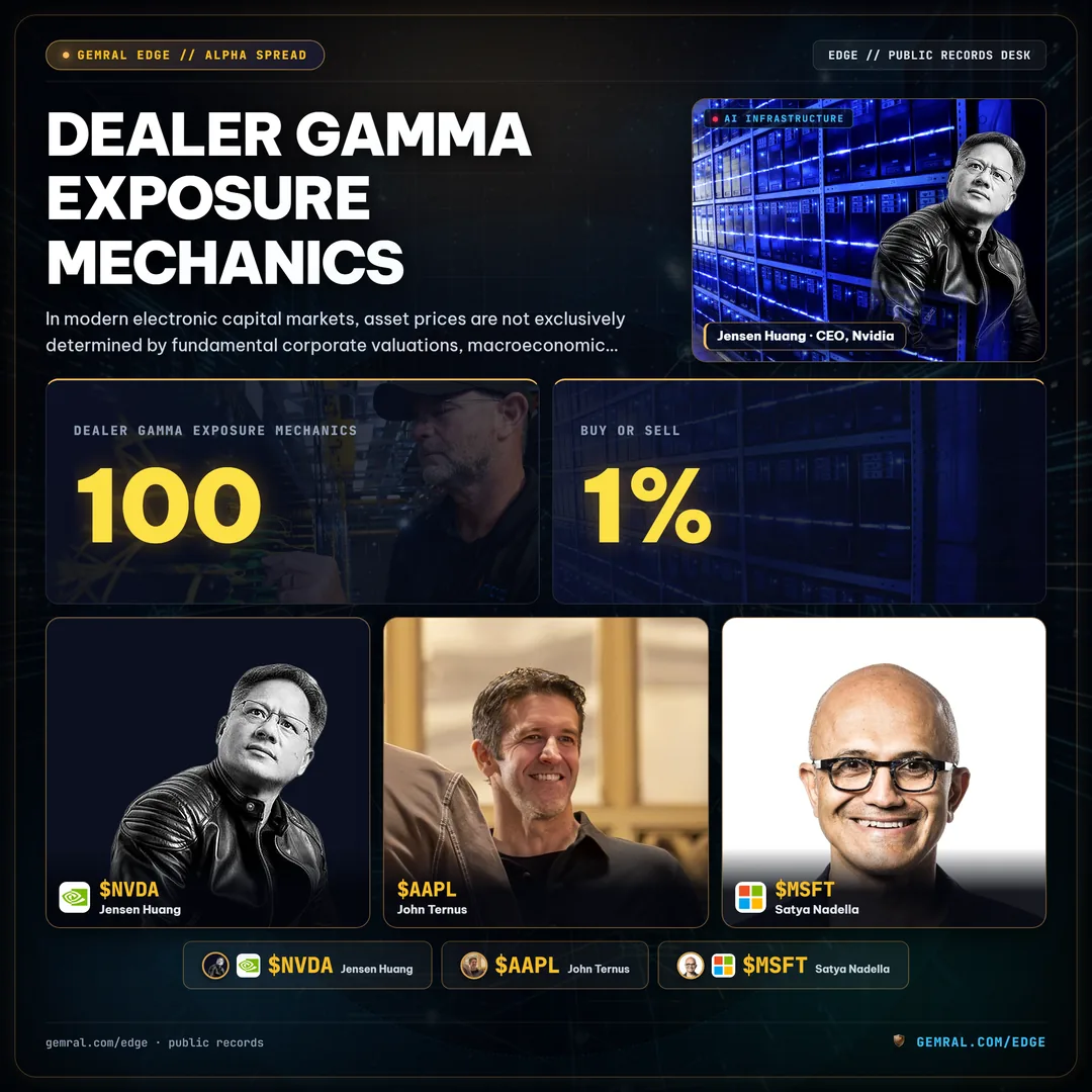 Dealer Gamma Exposure Mechanics