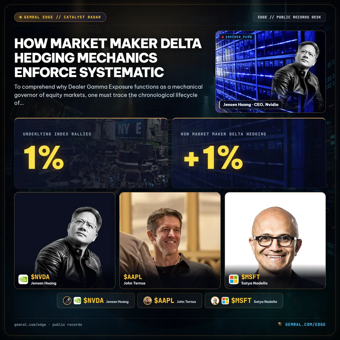 How Market Maker Delta Hedging Mechanics Enforce Systematic