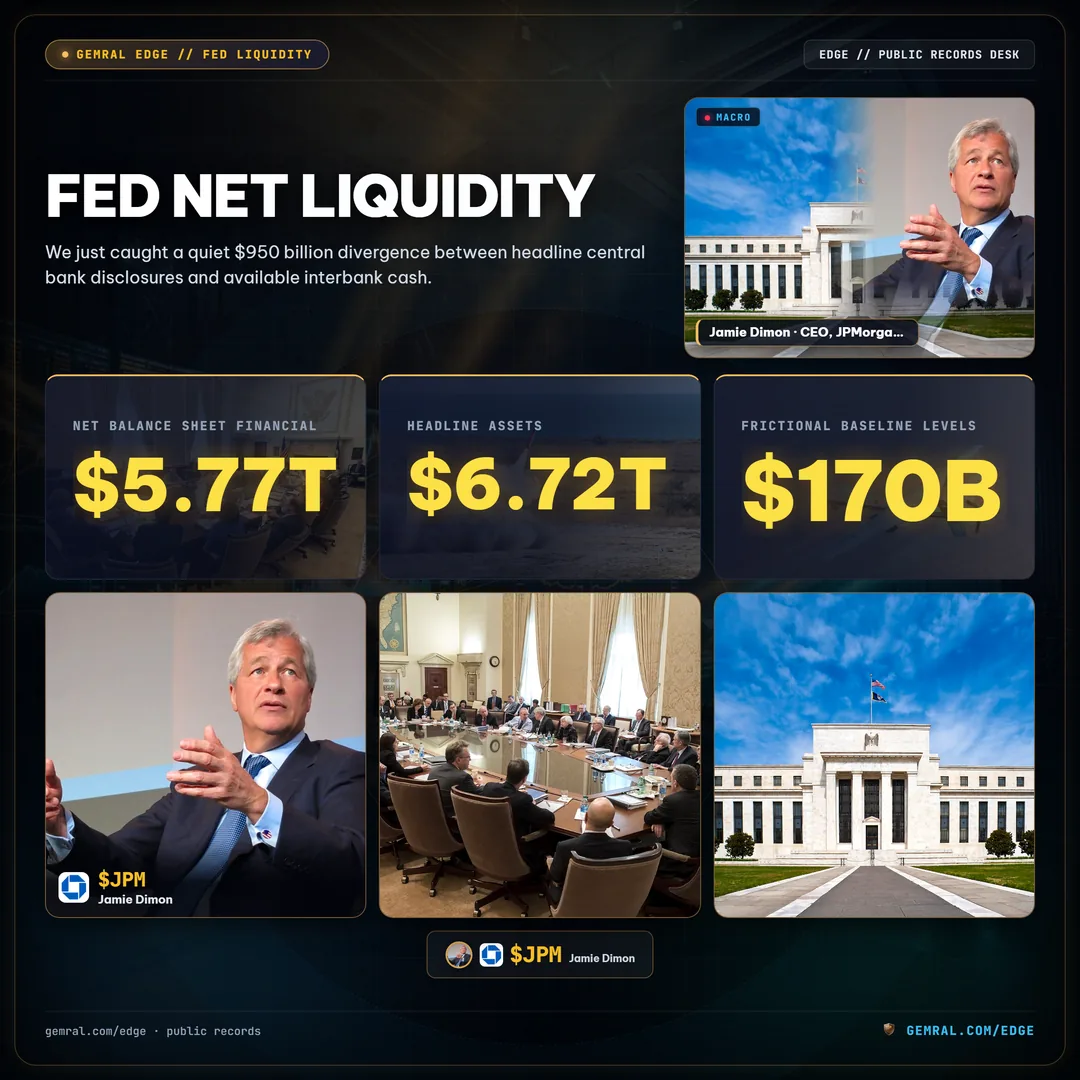 Fed Net Liquidity: Measuring Balance Sheet, TGA, Reverse Repo