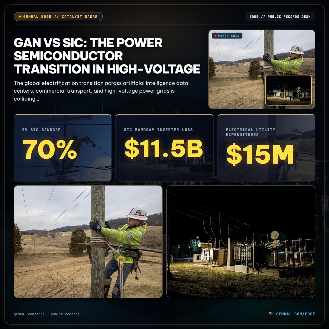 GaN vs SiC: The Power Semiconductor Transition in High-Voltage