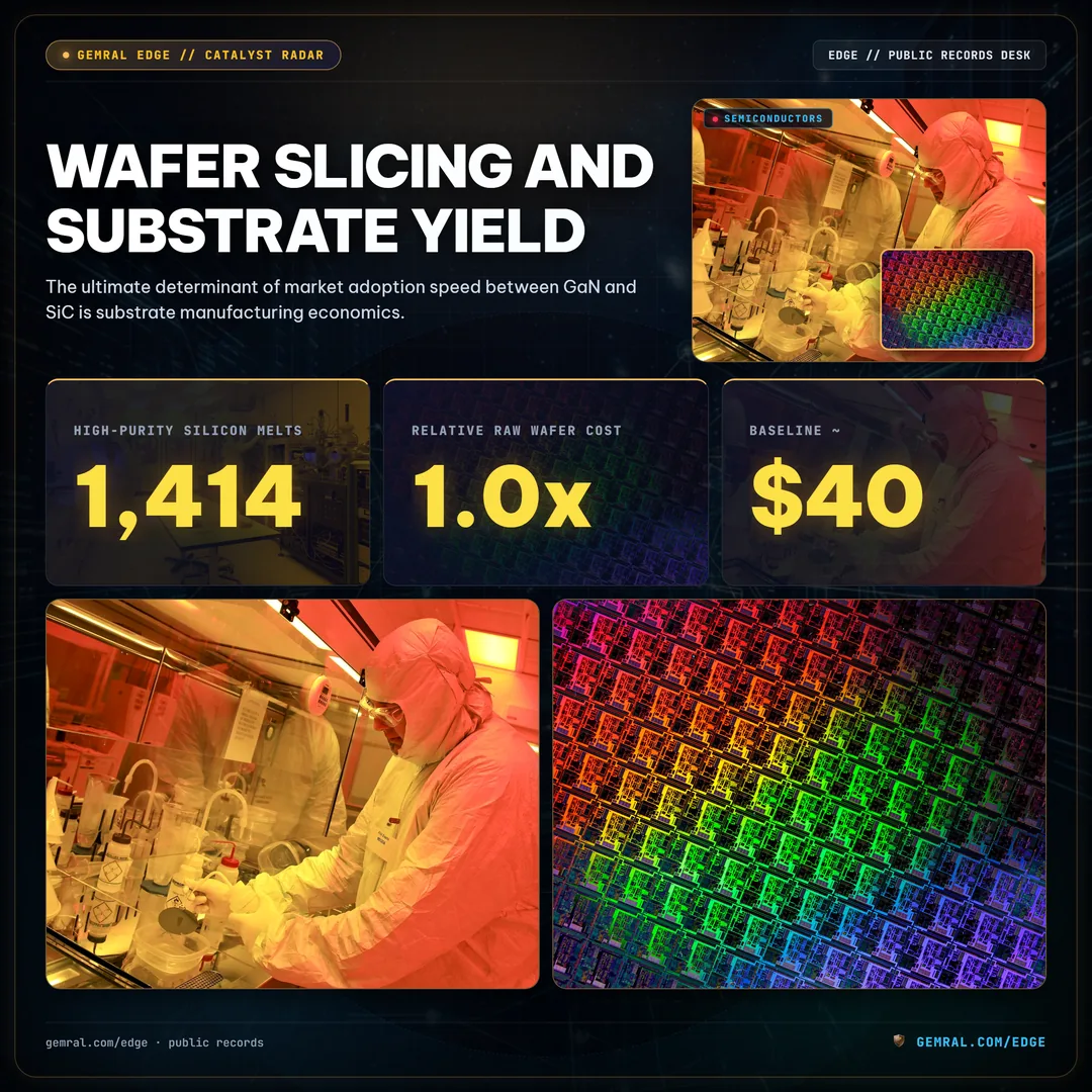 Wafer Slicing and Substrate Yield