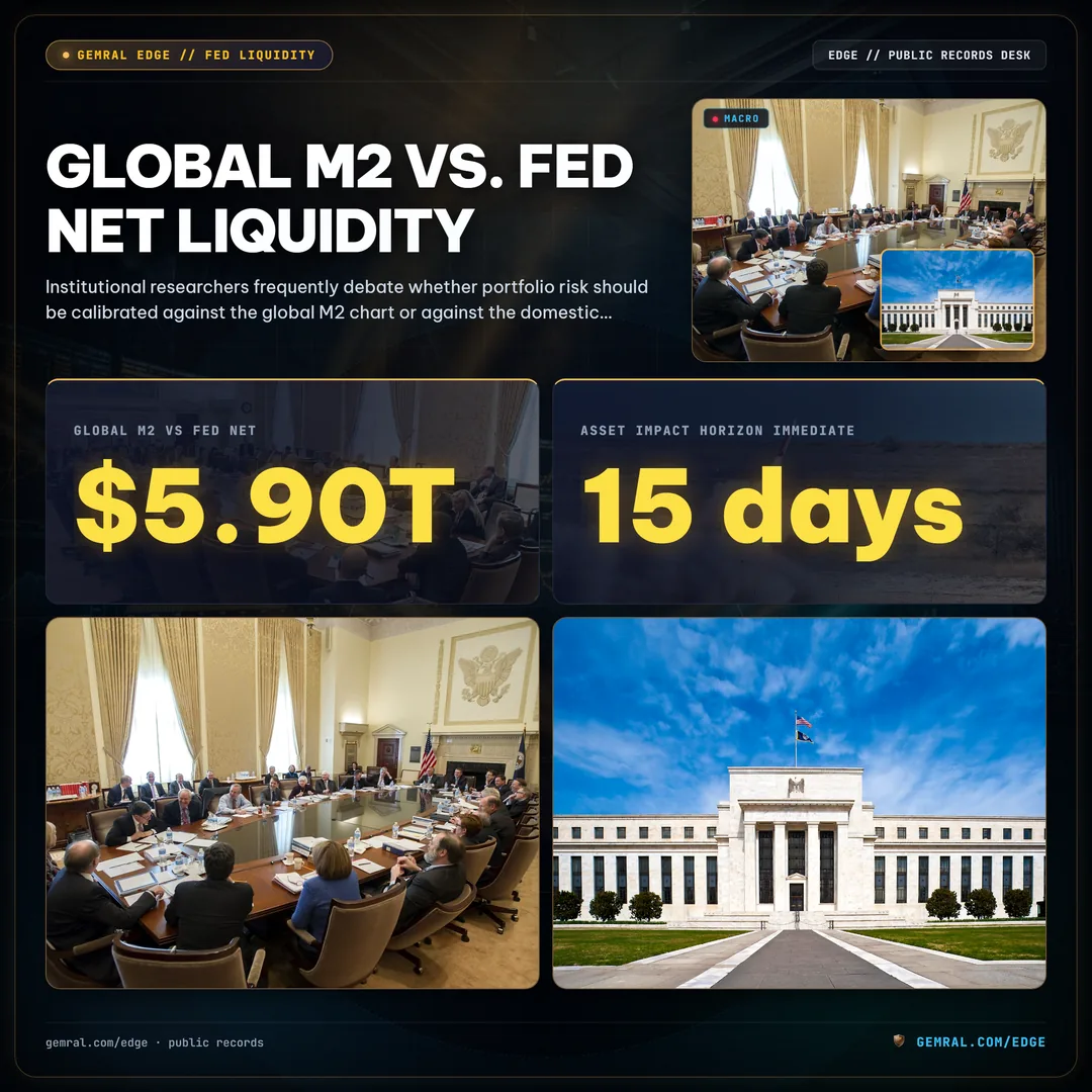 Global M2 vs. Fed Net Liquidity