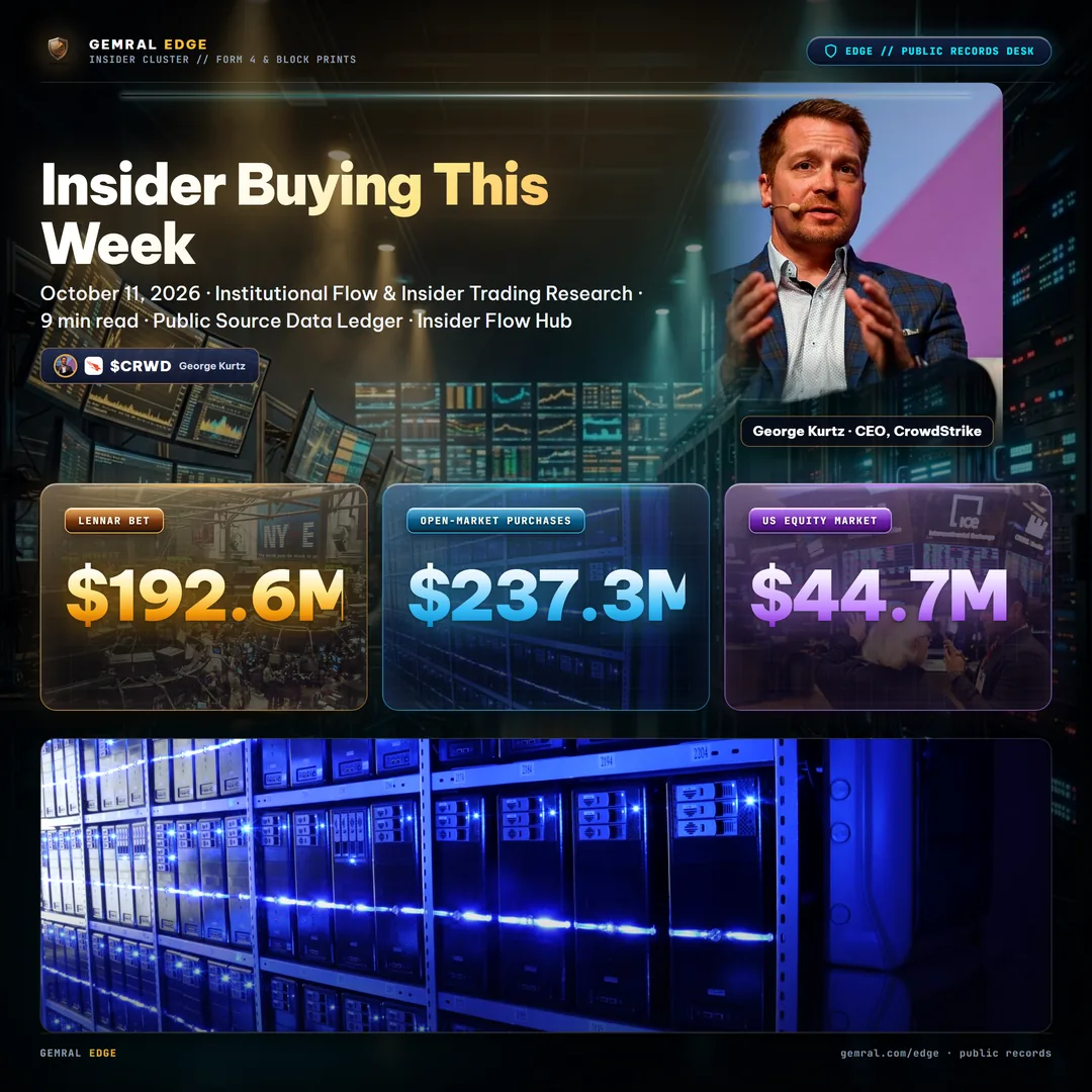 Insider Buying This Week