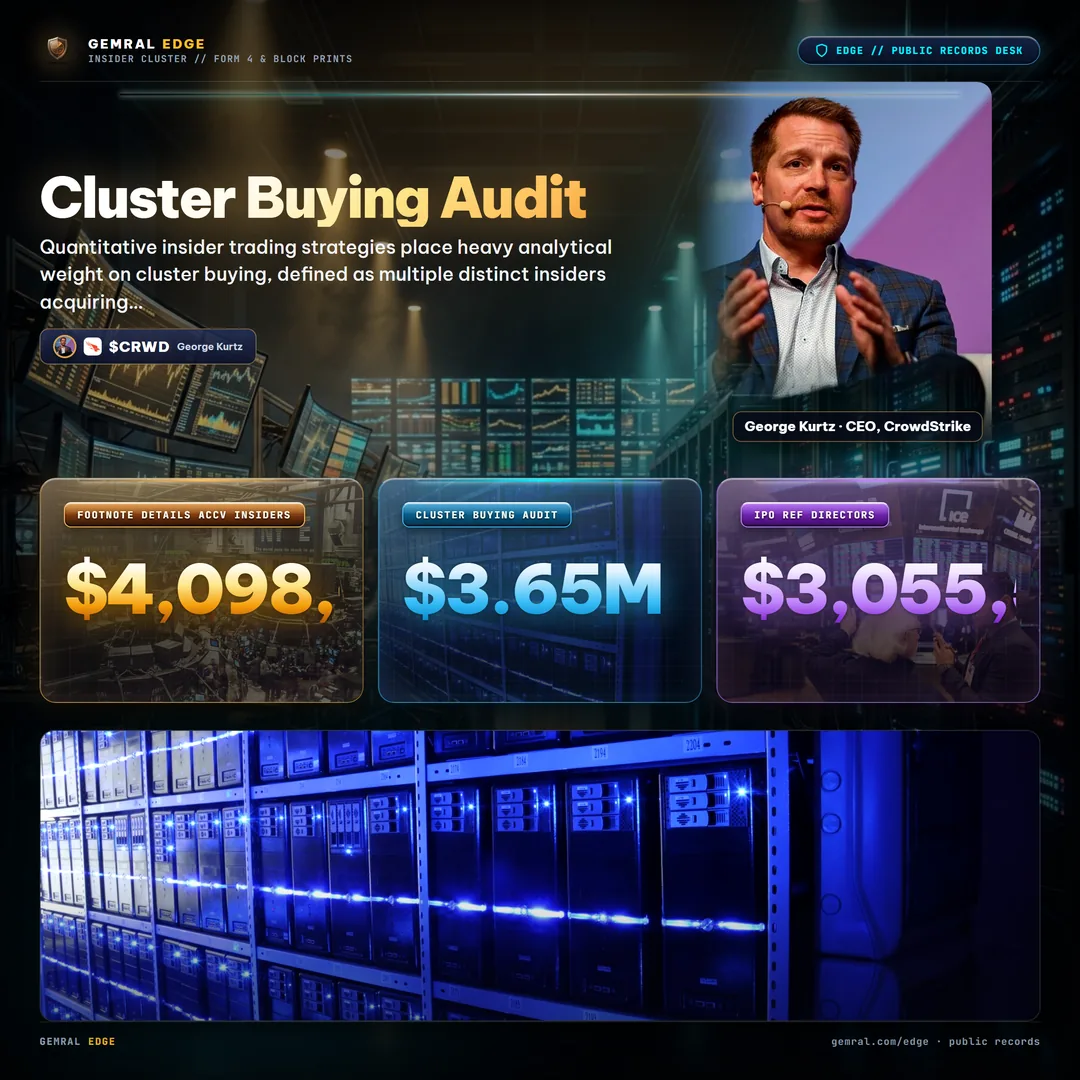 Cluster Buying Audit