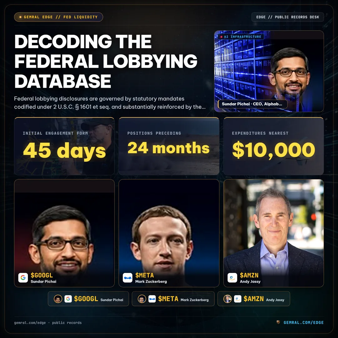 Decoding the Federal Lobbying Database