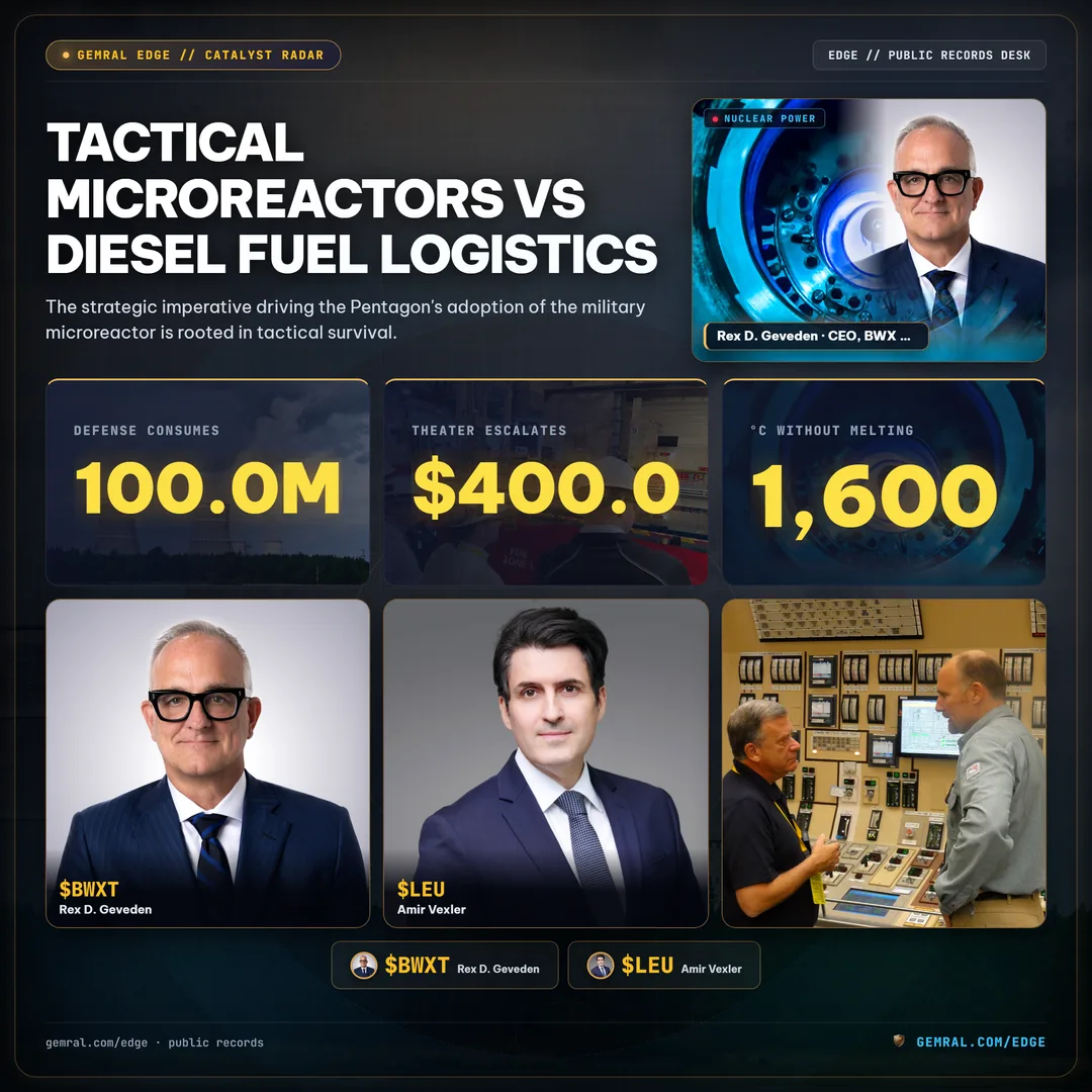 Tactical Microreactors vs Diesel Fuel Logistics