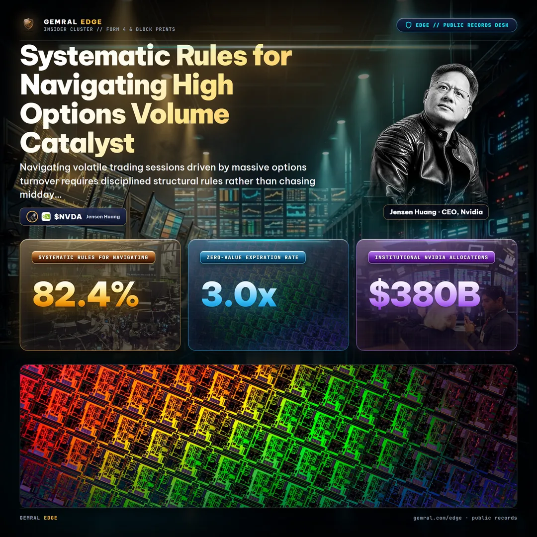 Systematic Rules for Navigating High Options Volume Catalyst
