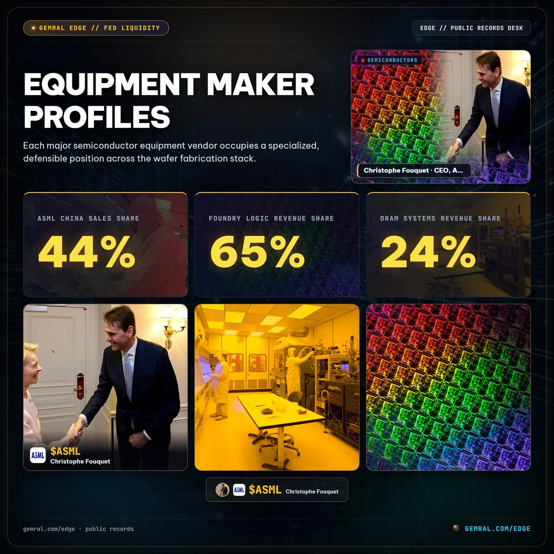 Equipment Maker Profiles
