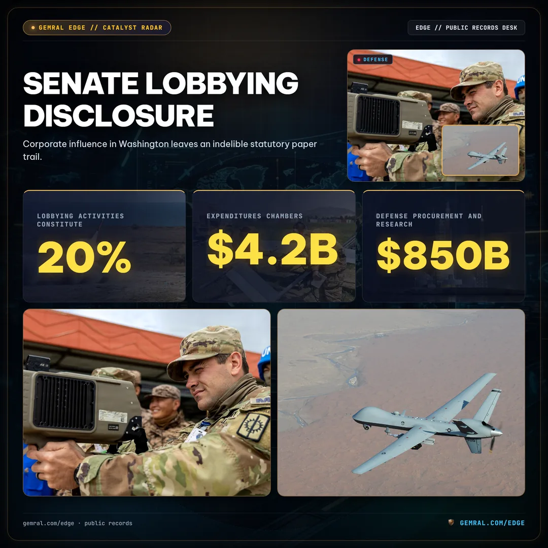 Senate Lobbying Disclosure: How to Audit LDA Filings, Registrations, and PAC Contributions